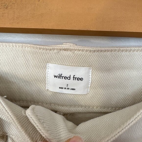 Wilfred Free Modern Cargo Pant Birch Beige Size 2 - Picture 6 of 13